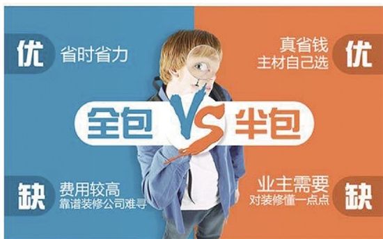 房子裝修是半包好還是全包好？哪種更省錢省心？