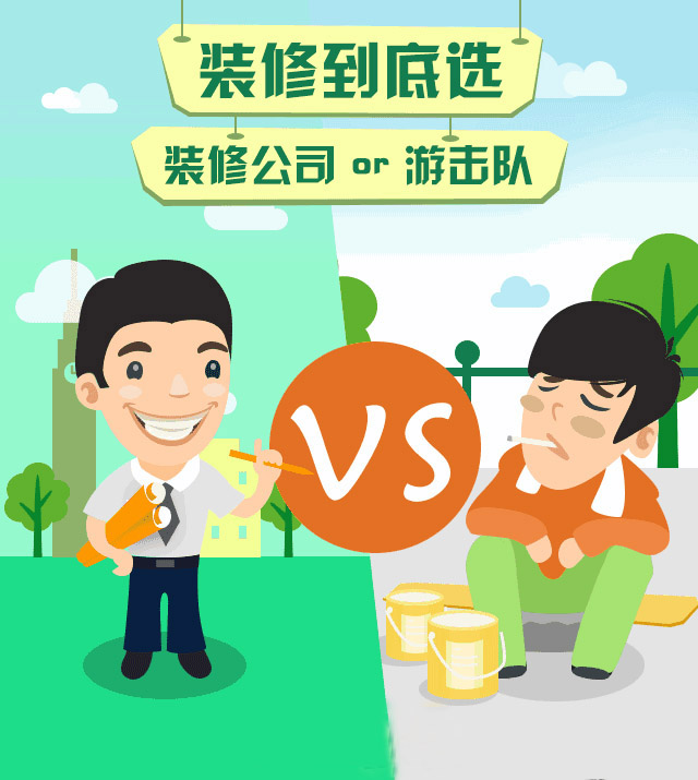 房子裝修是找裝修公司好還是自己找人裝的好？裝修公司OR游擊隊